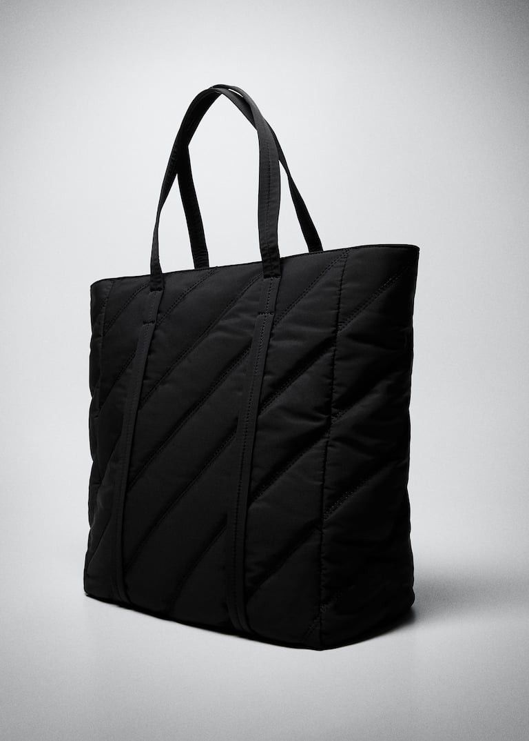 Quilted shopper bag cheap