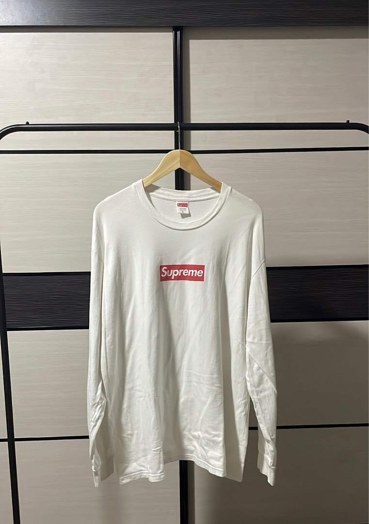 Supreme long sales sleeve box logo