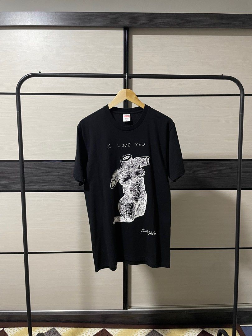 Supreme i top love you shirt