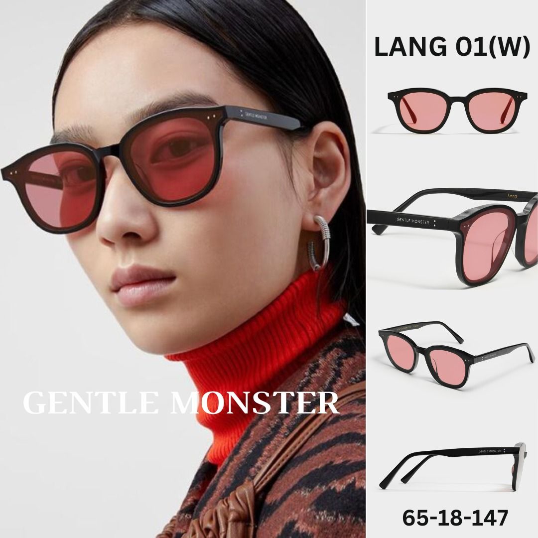 Ready Stock) Lang 01 (W) | Gentle Monster Sunglasses| 65-18-147