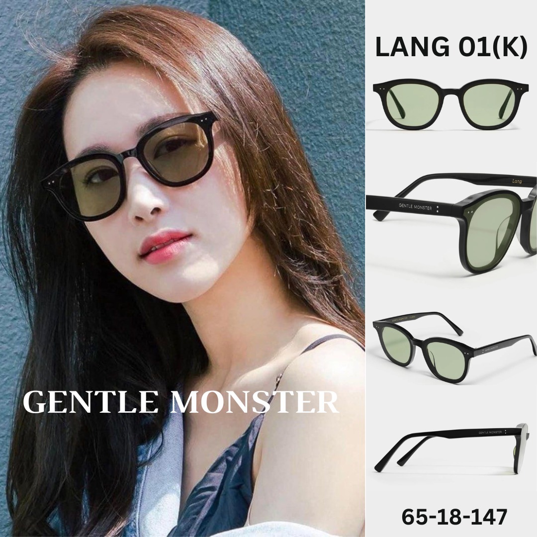 Ready Stock) Lang 01(K) | Gentle Monster Sunglasses| 65-18-147 