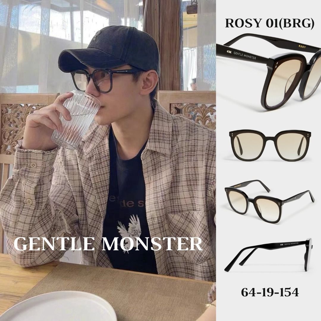 GENTLE MONSTER スクエアサングラス Rosy-01(BRG) Gentle Monster Rosy