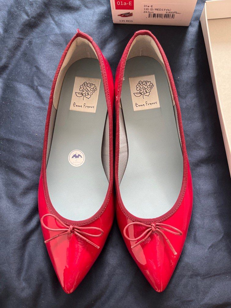Red flats size 1 outlet