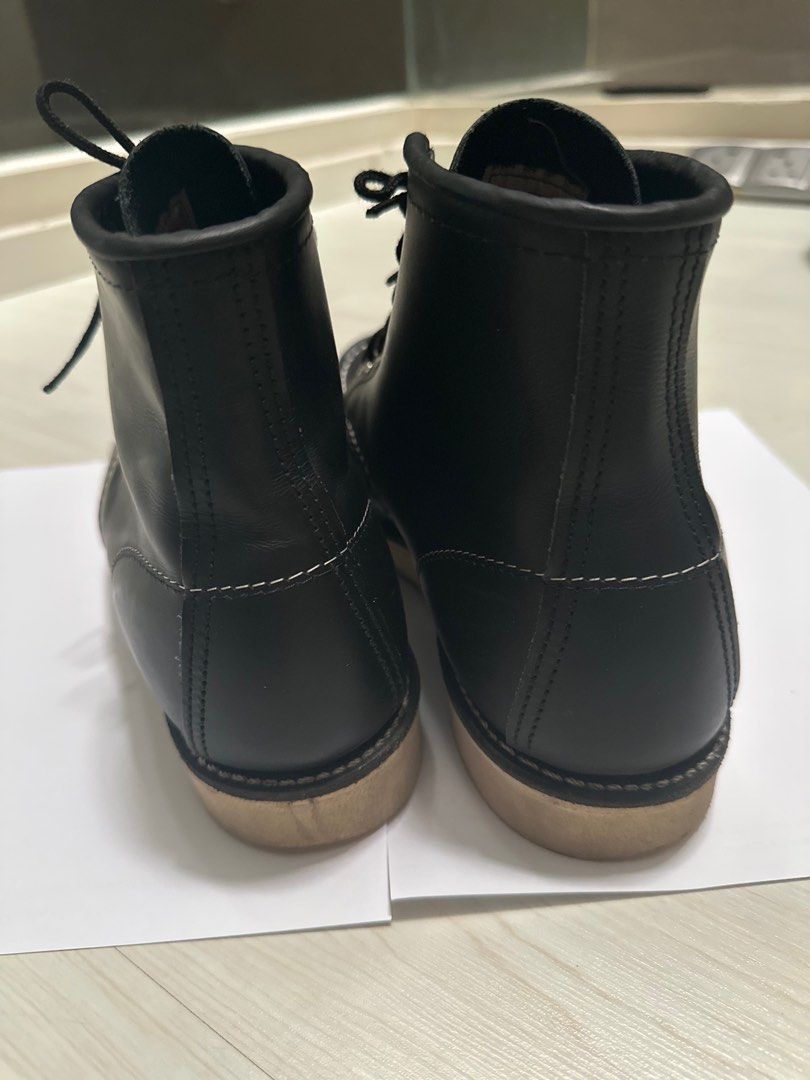 Redwing Black Boots 9 10 condition