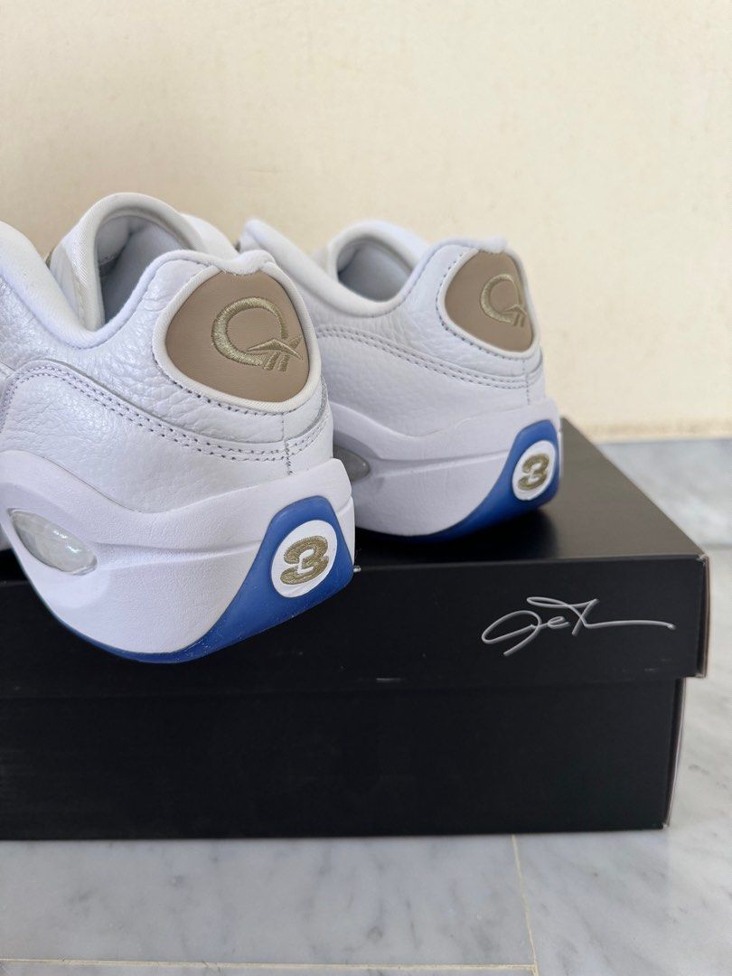 Reebok question sale low white