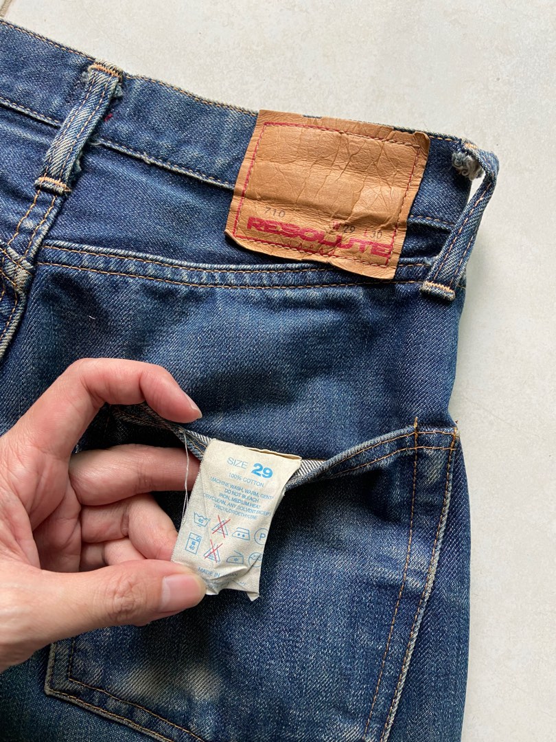 Resolute Japan Jeans Denim 710 Selvedge, Men's Fashion, Bottoms, Jeans