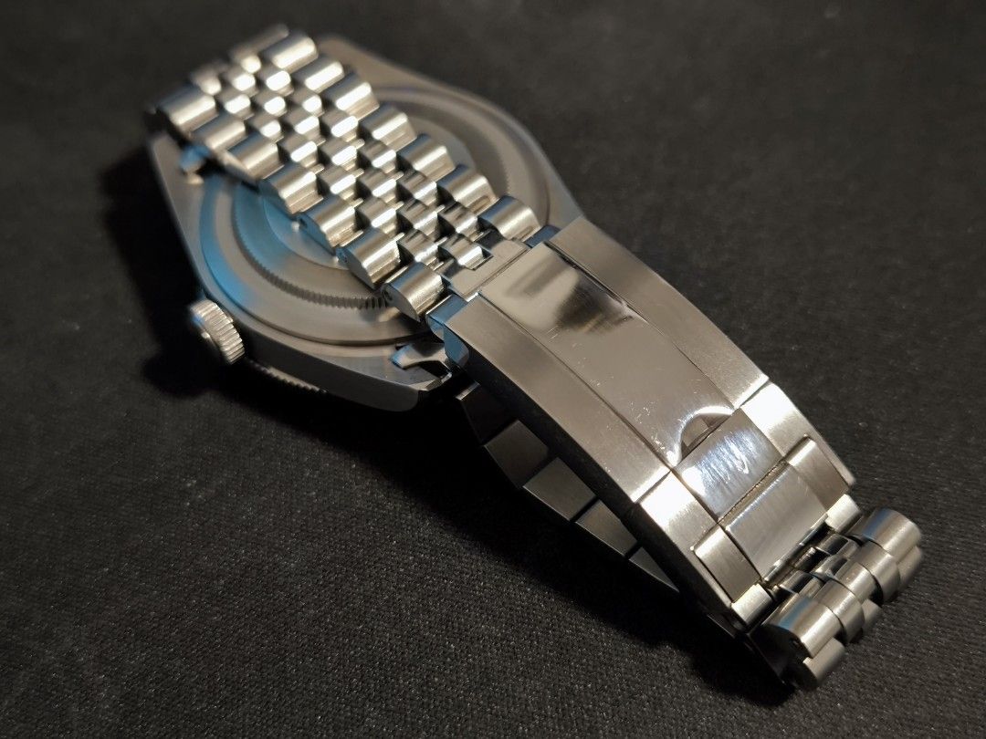 Rolamy 20mm Julbilee Watch Bracelet 904 steel Men s Fashion