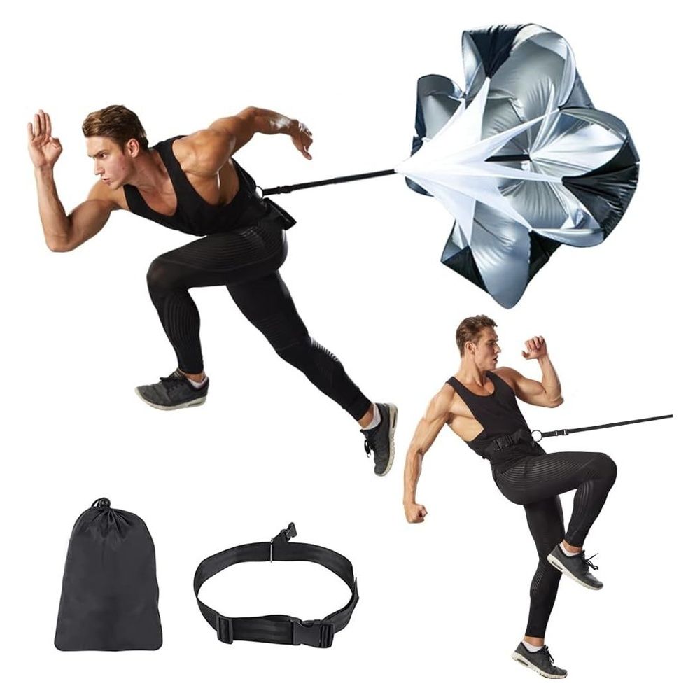 Running Speed Training, 56 Inch Speed Chute with Carry Bag