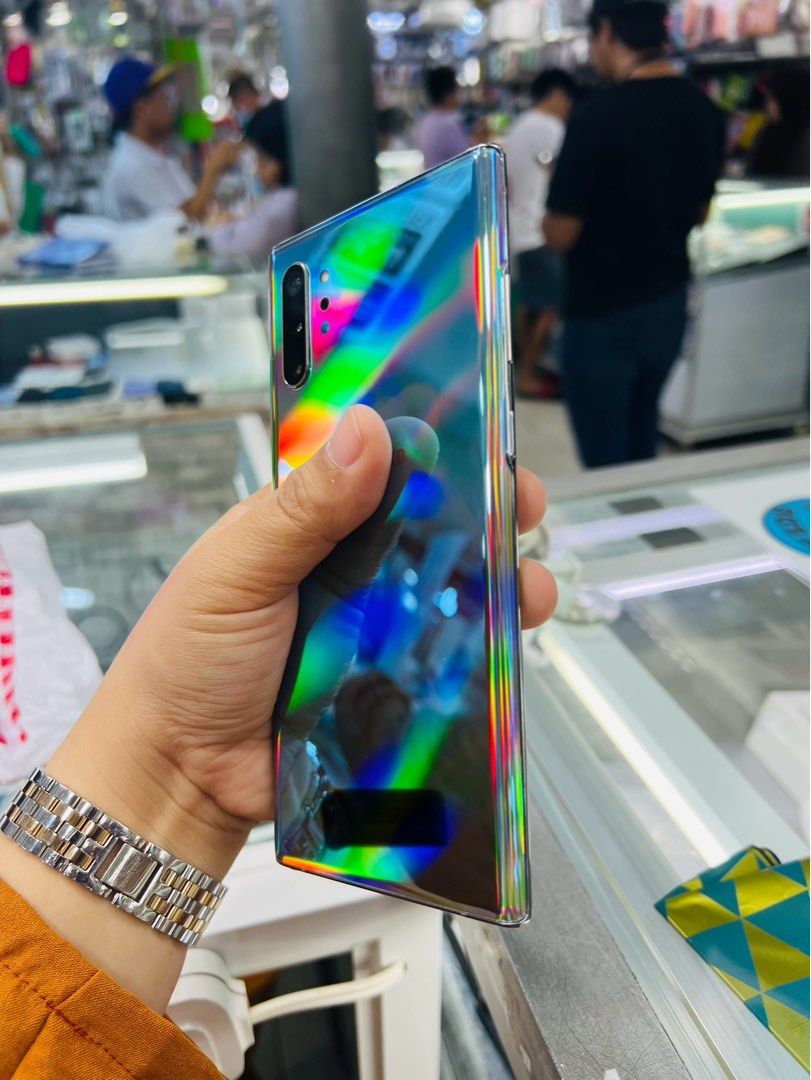 Samsung Note 10 plus 256 (Category: Samsung) located in San Juan City. Submitted by javedsgadgetshop (Listing ID 1278864517, Image 2). Description: OPEN FOR INSTALLMENT VIA CREDIT CARD/GGIVES & SWAP/TRADE-IN! WE BUY AND SELL ( ANYKINDS OF UNIT BINIBILI PO NAMIN)! PTPA : Padelete po f bawal Read ❗️Onhand ‼️ Samsung Note 10 plus •256gb •NTC Variant •Good batt health •Factory Unlock •95% Smoothness •No hidden issue | No Repaired •100% Authentic | No
