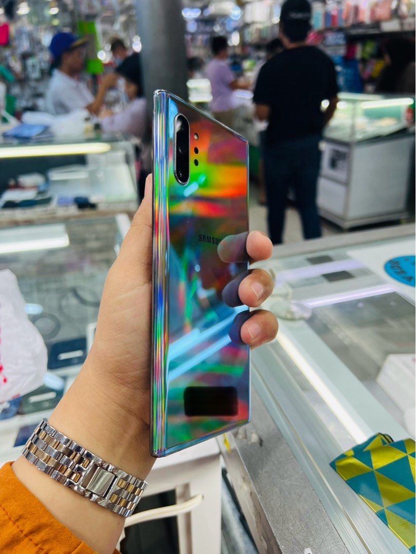 Samsung Note 10 plus 256 (Category: Samsung) located in San Juan City. Submitted by javedsgadgetshop (Listing ID 1278864517, Image 3). Description: OPEN FOR INSTALLMENT VIA CREDIT CARD/GGIVES & SWAP/TRADE-IN! WE BUY AND SELL ( ANYKINDS OF UNIT BINIBILI PO NAMIN)! PTPA : Padelete po f bawal Read ❗️Onhand ‼️ Samsung Note 10 plus •256gb •NTC Variant •Good batt health •Factory Unlock •95% Smoothness •No hidden issue | No Repaired •100% Authentic | No