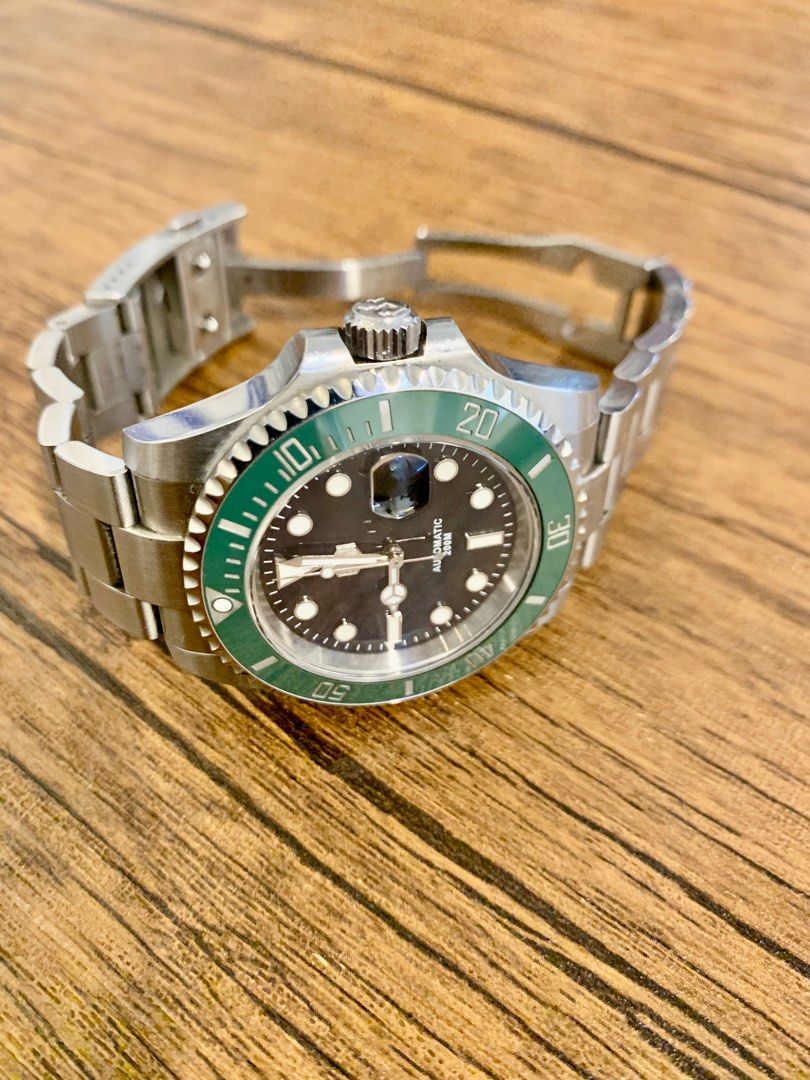 San Martin Rolex Submariner Starbucks Homage SN 019G