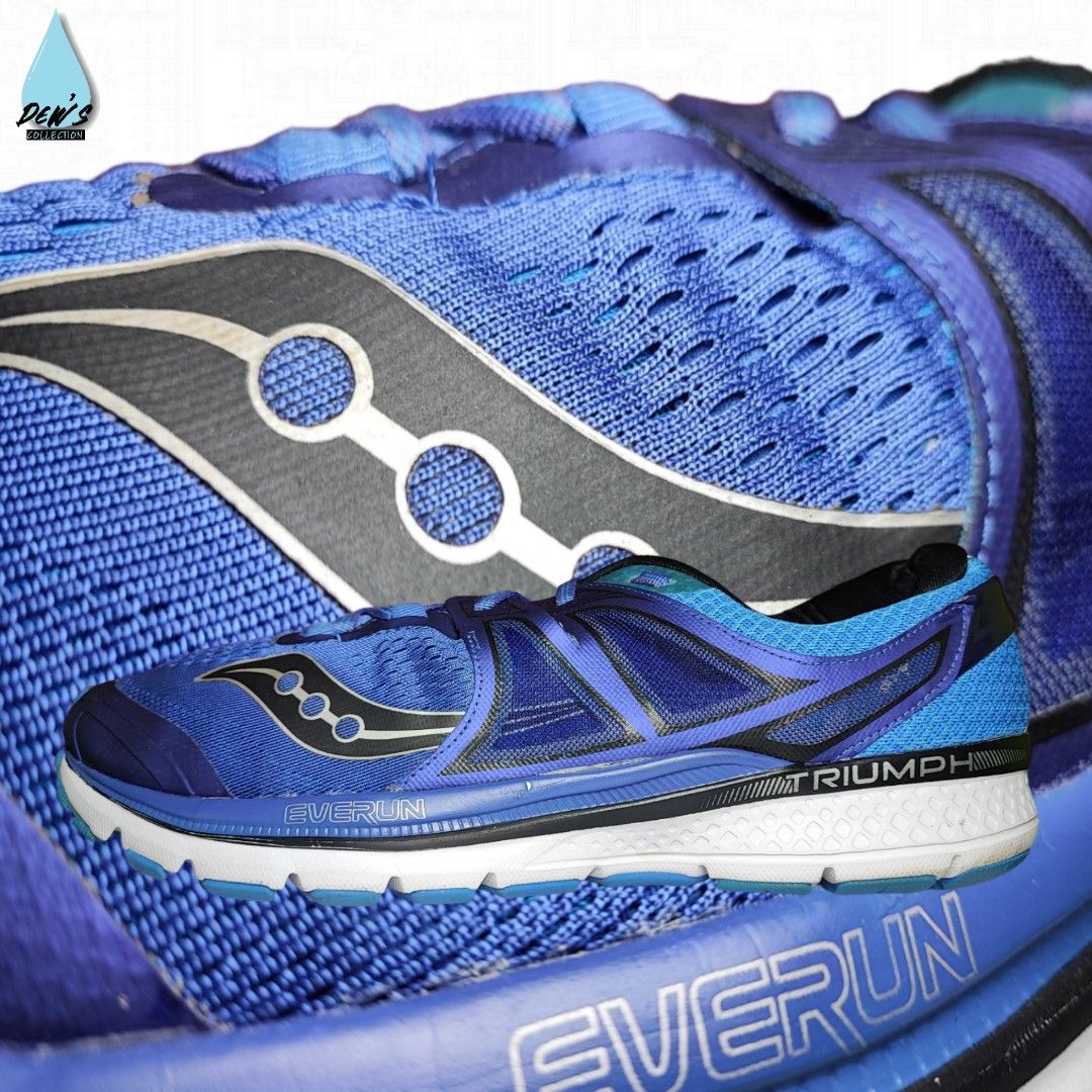 SAUCONY TRIUMPH ISO 3 RUNNING BLUE 13 UK Men s Fashion Footwear