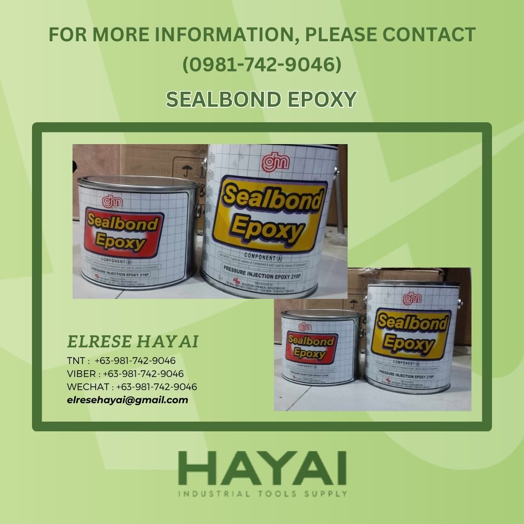 SEALBOND EPOXY, Commercial & Industrial, Construction Tools & Equipment on Carousell