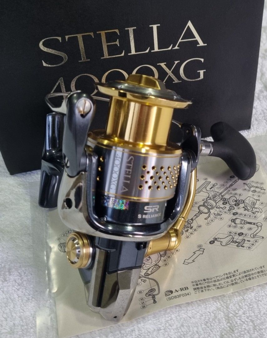 SHIMANO STELLA 2010 4000XG. MADE IN JAPAN., Sports Equipment