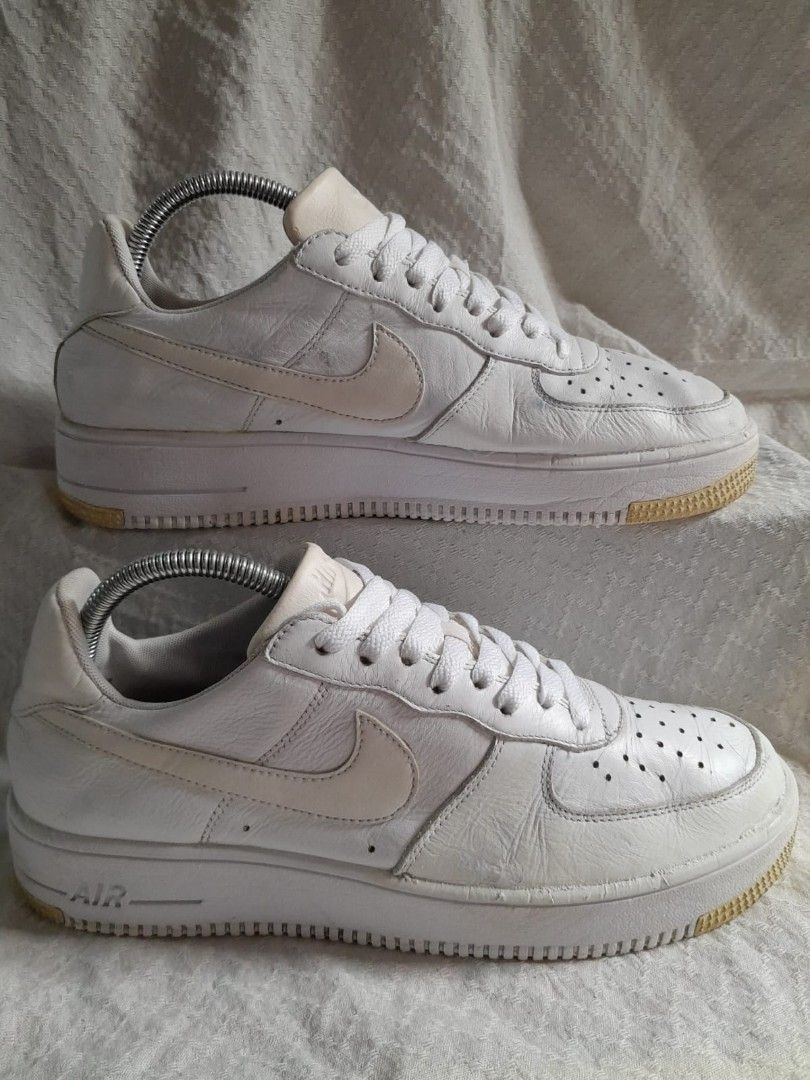 size 42 5 Nike Air Force 1 Ultra Force LTR Triple White Fesyen