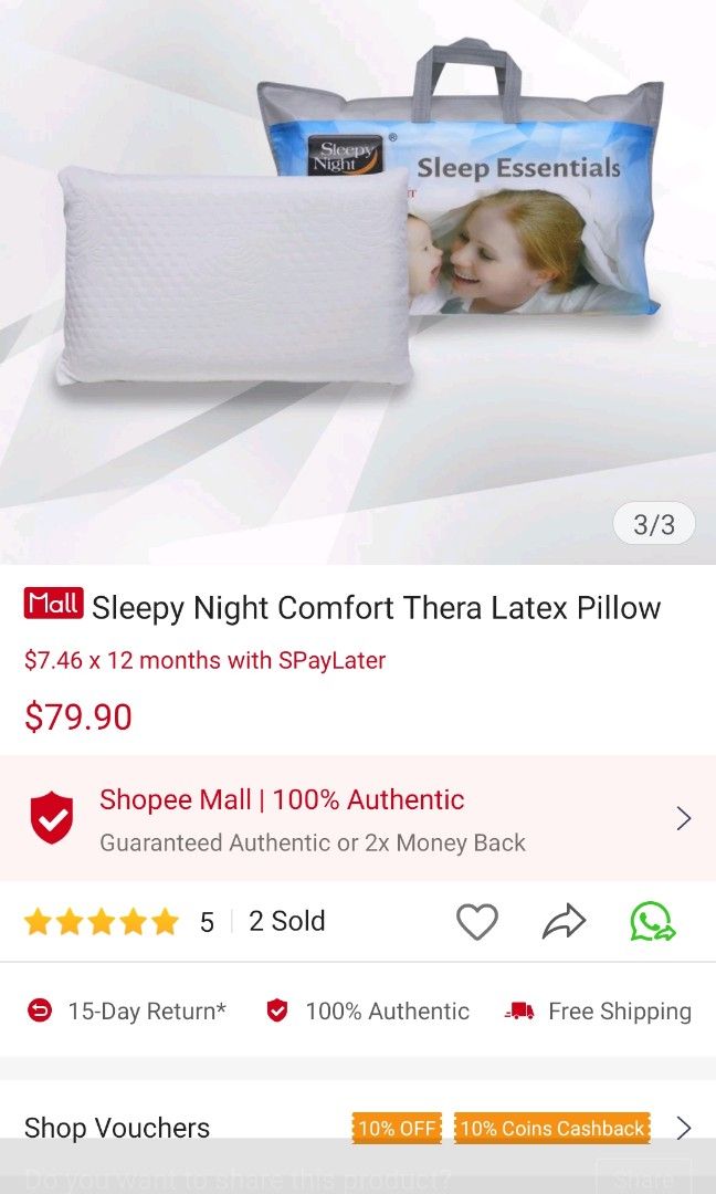 Copper Fit Angel Sleeper Memory Foam Pillow
