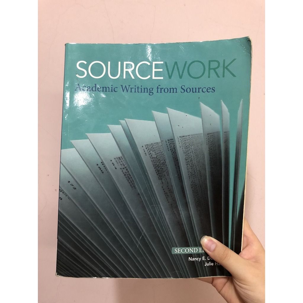 Sourcework Academic Writing from Sources, 2nd Edition 應英系 英文系 大學用書 原文書 英文寫作 寫作 英文書 英語書, 興趣及遊戲