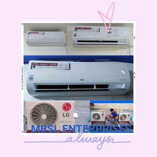 Split type Inverter aircon with Free Installations brand new factory sealed