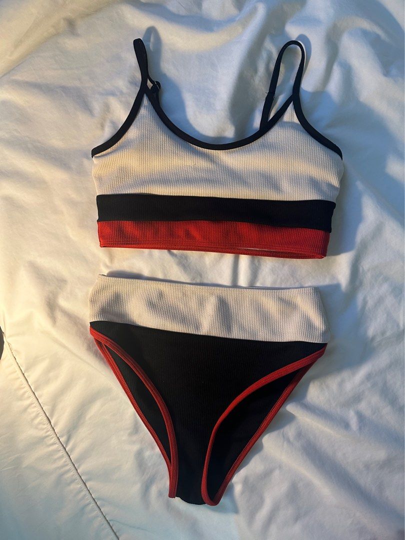 Sports bra type bikini swimwear, Women's Fashion, Swimwear, Bikinis