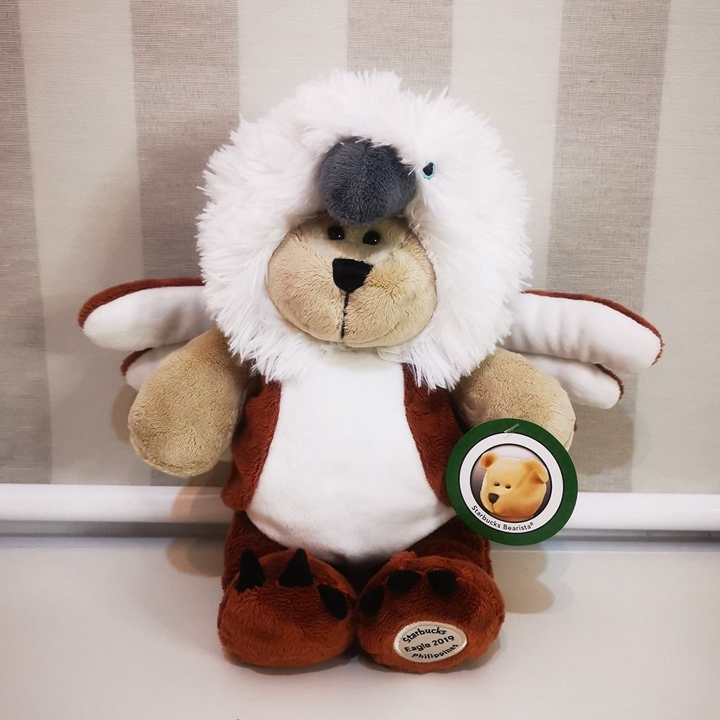 Starbucks 2019 Philippine Eagle Bearista Bear, Hobbies & Toys