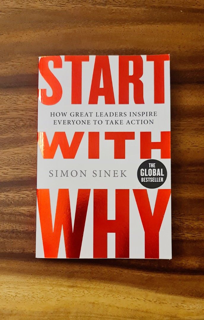 Start with Why (Book) - Simon Sinek, Hobbies & Toys, Books & Magazines ...