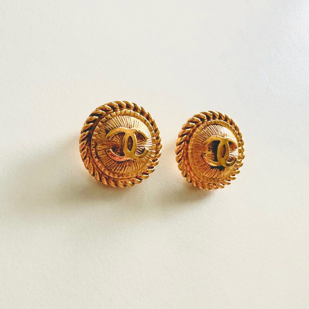 Cc on sale gold earrings