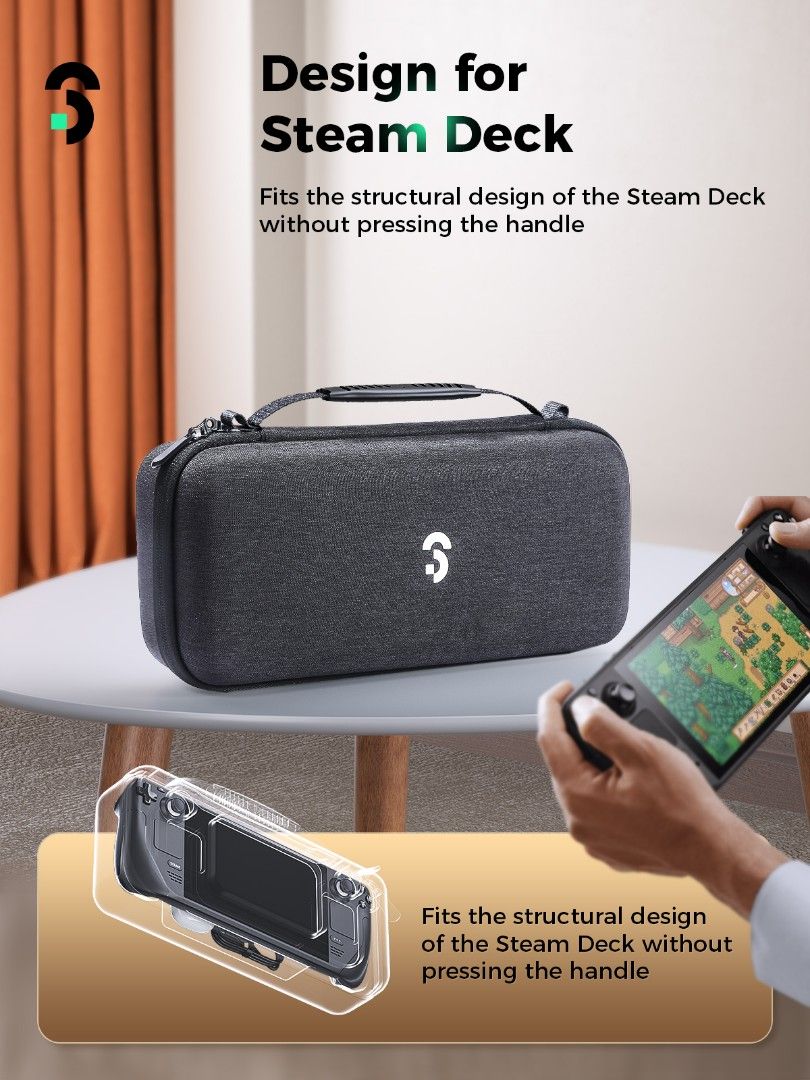 Steam Case Compatible With Steam Deck Protective Shell Travel