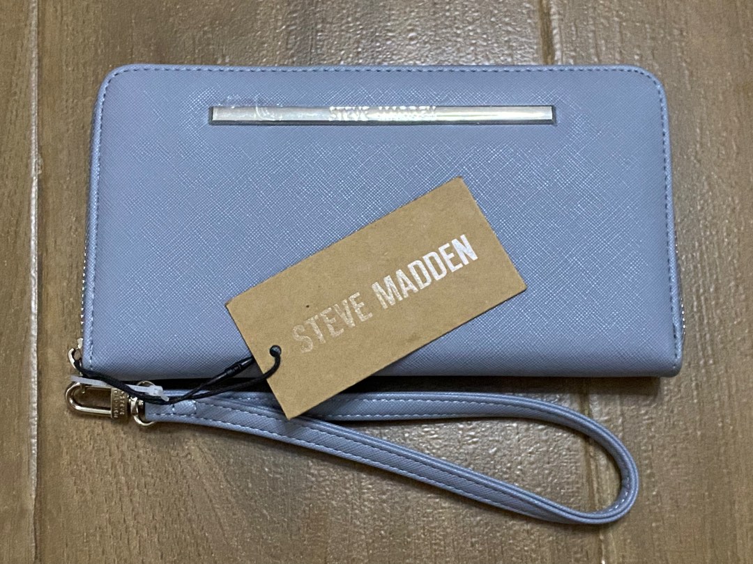 Steve Madden BZippy Basalt Grey Z A Long Wallet Women s Fashion