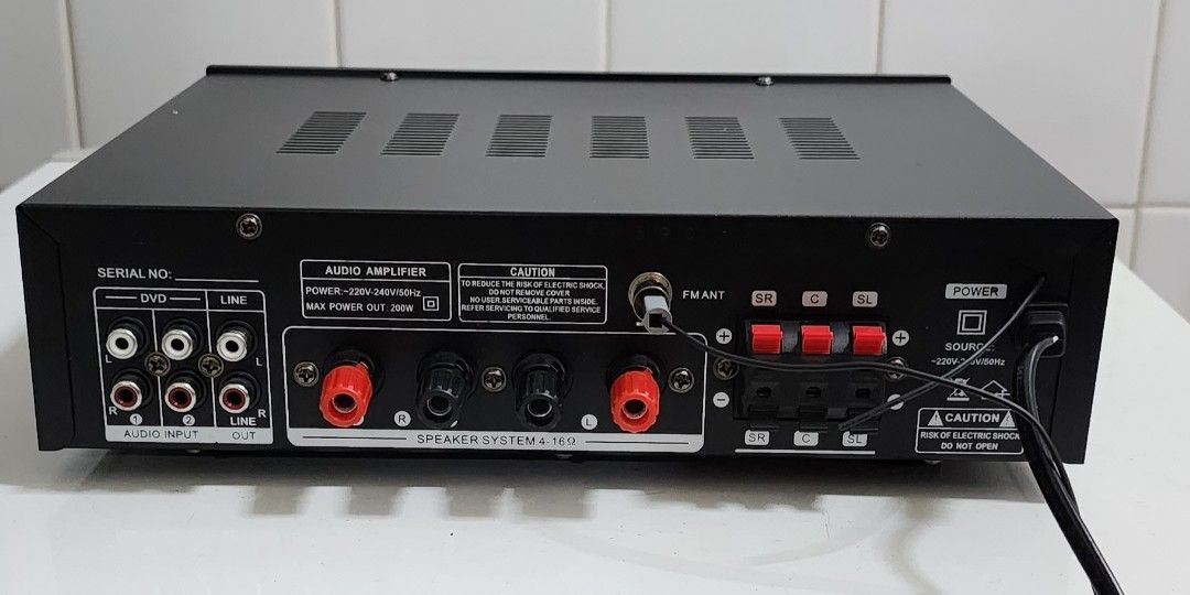 Sunbuck Hi -Fi Stereo Karaoke Audio Amplifier, Audio, Soundbars ...