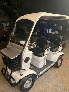 SUPER 006 GOLF CAR 4-WHEELS FAMILY SIZE ELECTRIC VEHICLE