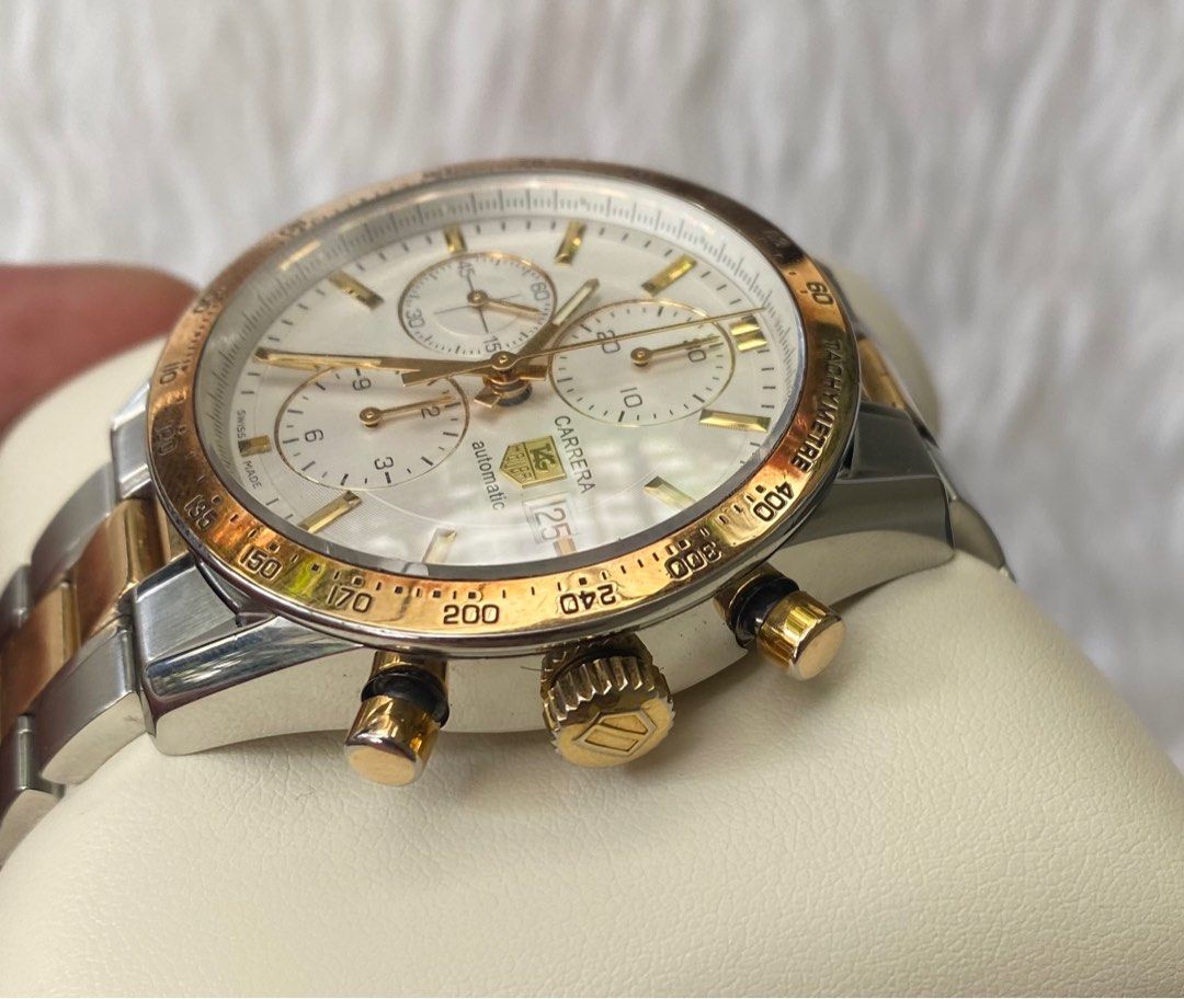 Tag heuer store carrera two tone