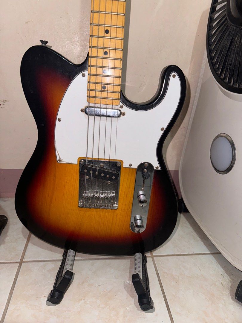 tagima telecaster sunburst (Category: Musical Instruments) located in Makati City. Submitted by kristinechuascloset (Listing ID 1278823500, Image 2). Description: bagong bago pa wala issue. .
