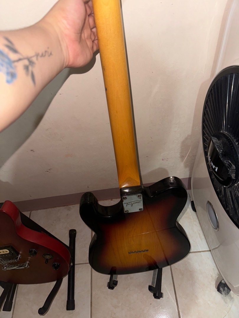 tagima telecaster sunburst (Category: Musical Instruments) located in Makati City. Submitted by kristinechuascloset (Listing ID 1278823500, Image 3). Description: bagong bago pa wala issue. .