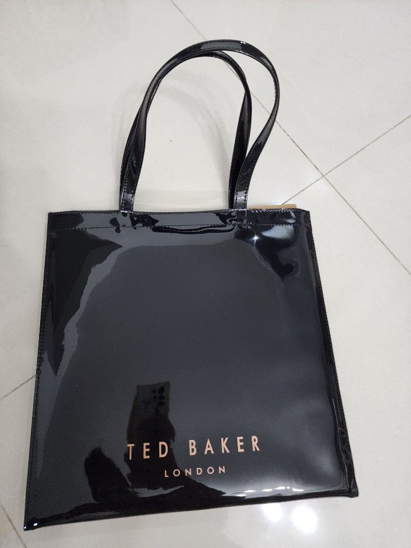 Ted baker tote bag shopper bag plastic bag Luxury Bags Wallets on Carousell