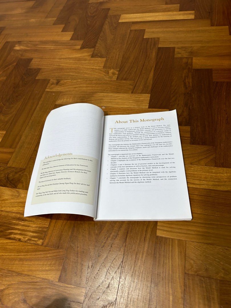 The Singapore Model Method for Learning Mathematics by MOE, Hobbies ...
