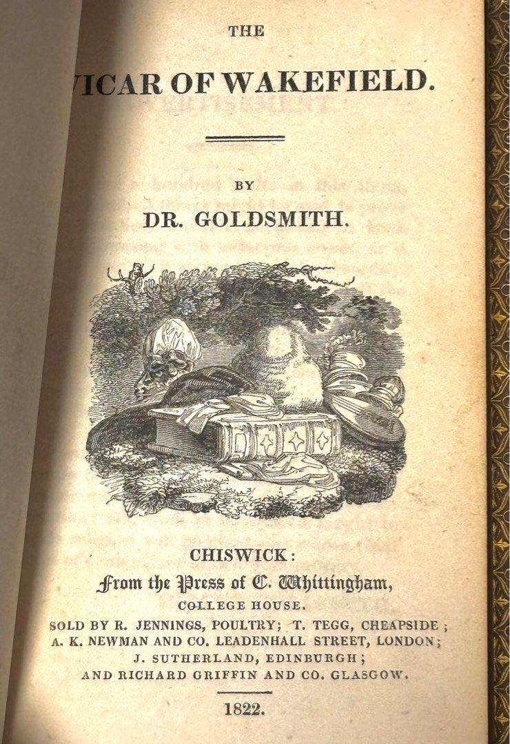 The Vicar Of Wakefield - Oliver Goldsmith - Édition Antique 1914 - Macmillan