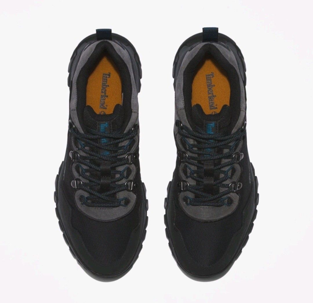 Mens black waterproof sneakers clearance