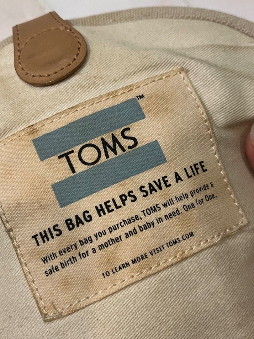 TOMS Canvas Backpack