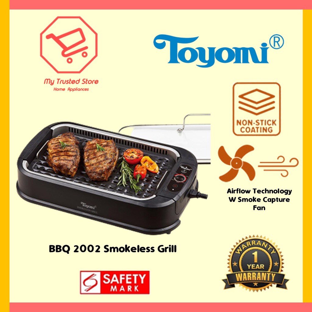 Toyomi Electric BBQ Grill, TV & Home Appliances, Kitchen Appliances