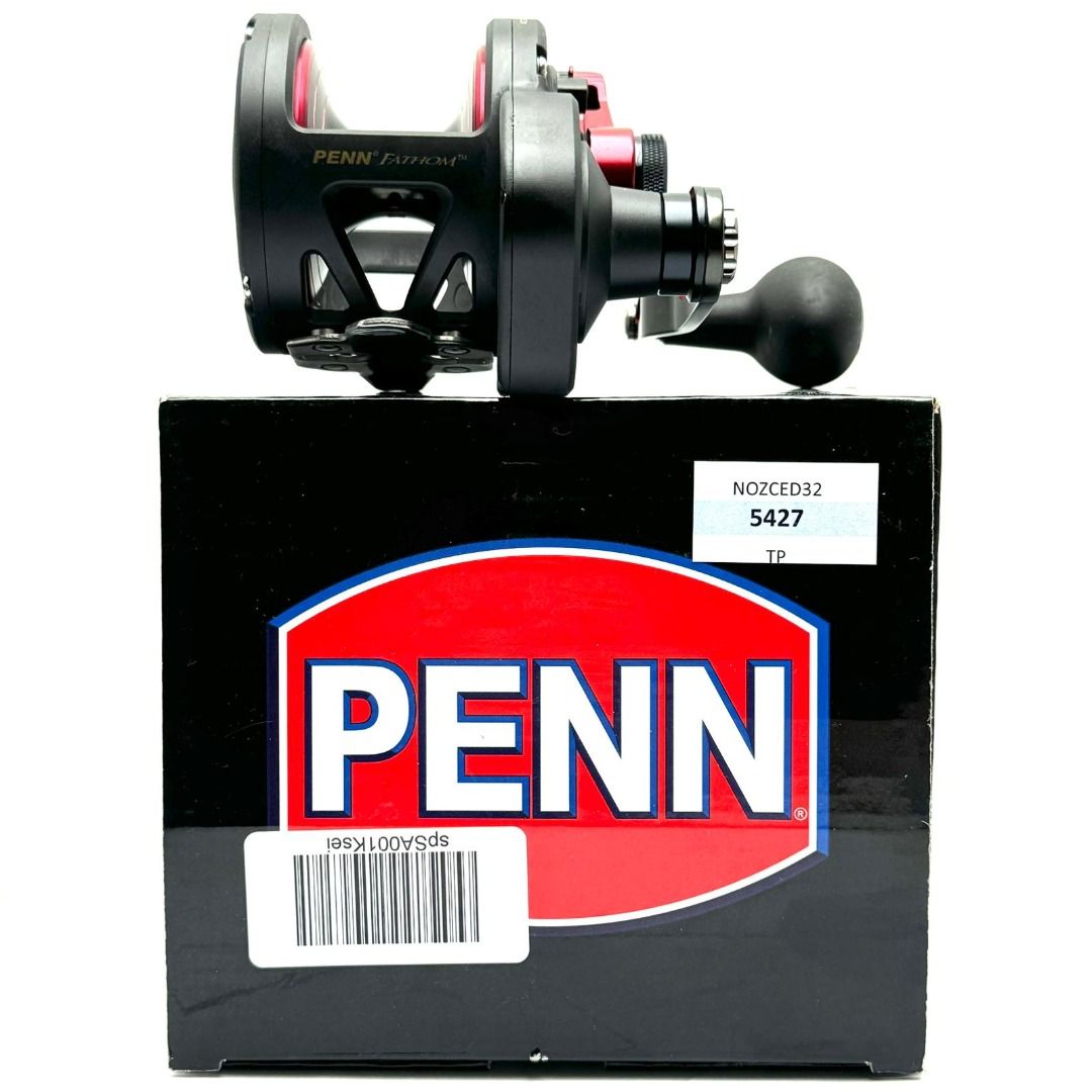 TP-Penn Fathom Lever Drag (Left Handed), Sports Equipment, Fishing