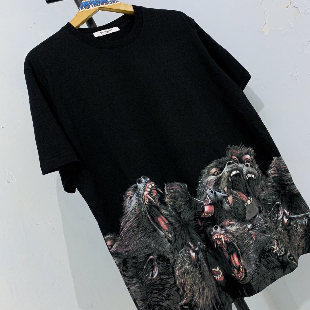 T shirt Givenchy Monkey Printed