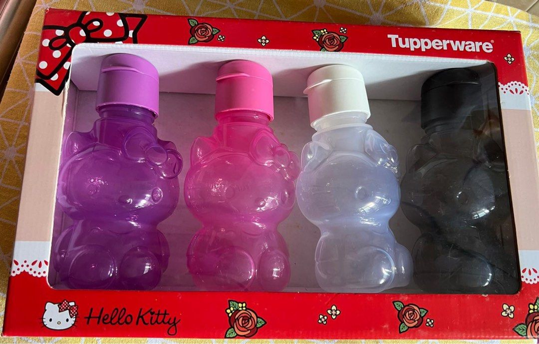 Tupperware x Hello Kitty Bottles Set, Furniture & Home Living ...