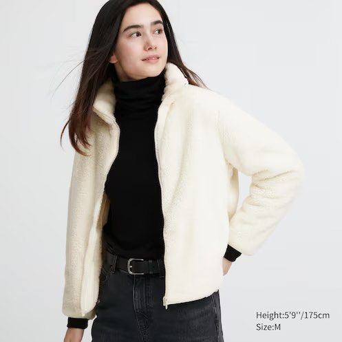 Furry jacket uniqlo online