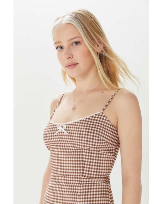 Urban outfitters tahoe gingham dress discount