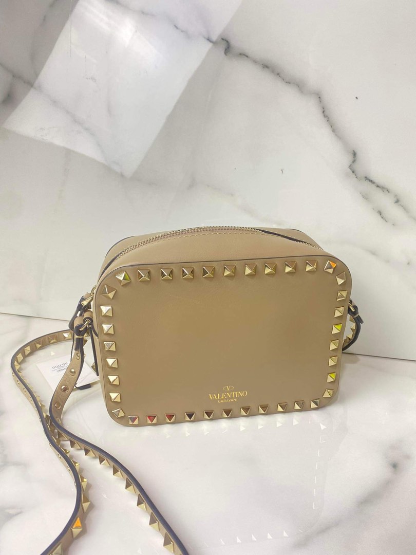 Sac Bandoulière VALENTINO Song Camera Bag - Couleur Militare (vert) - 100% Polyuréthane - Neuf Avec étiquettes