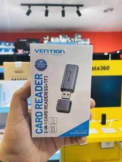 Vention 2in1 SD MicroSD Card Reader Aluminum Alloy USB 3.0 Gray CLIHO
