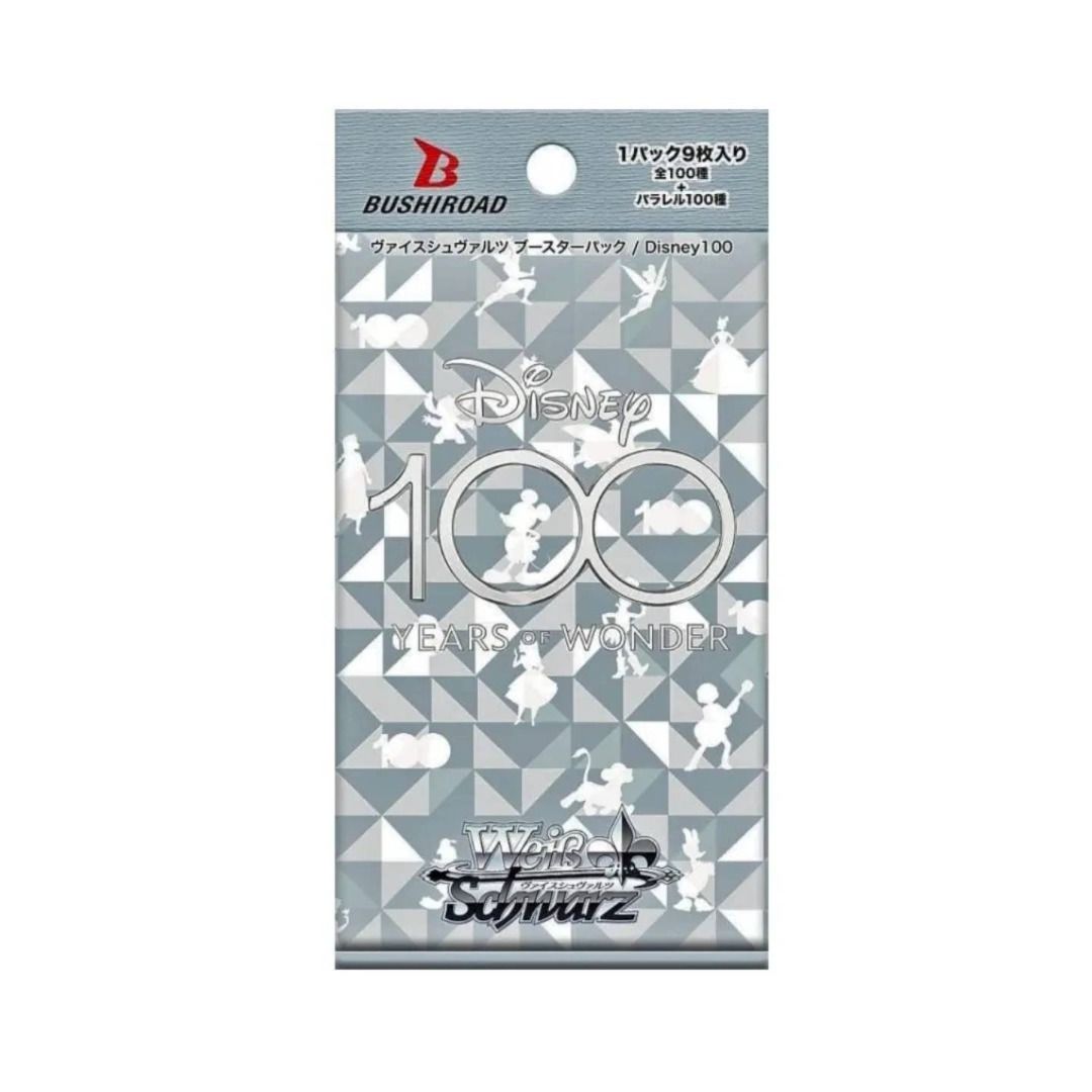 Weiss Schwarz Disney 100 Years of Wonder Booster Pack/Box (JAP) (7063143)  Brand New, Hobbies & Toys, Toys & Games on Carousell