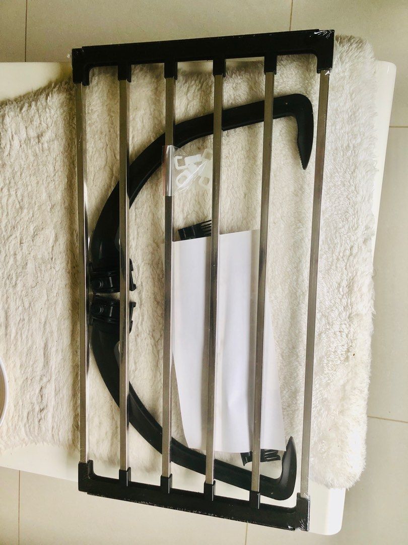 Window drying rack + hangers, Furniture & Home Living, Home Improvement ...