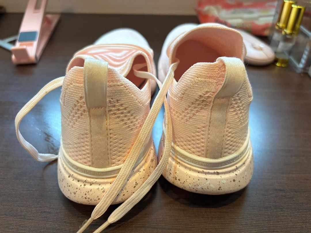 Women APL TechLoom Breeze Sneaker in Nude Speckle Men s Fashion