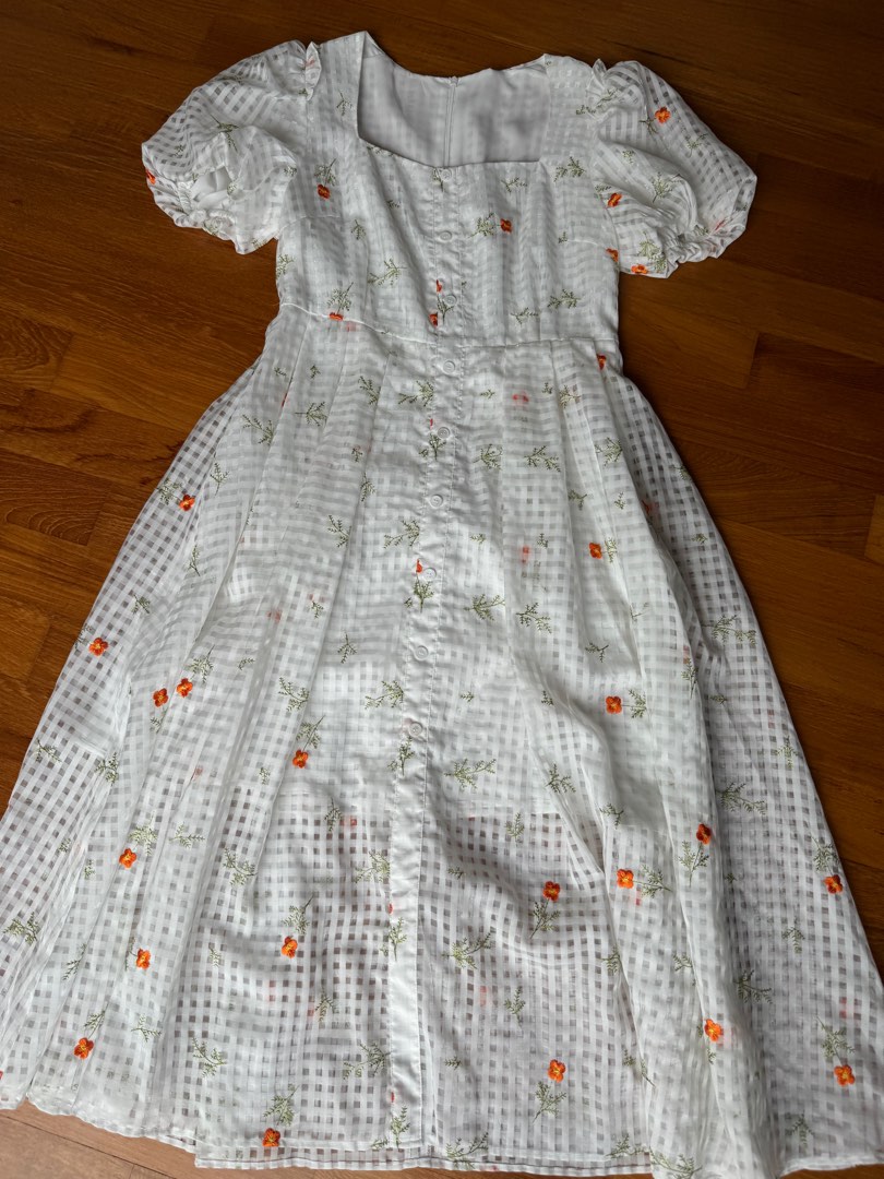 White dress for clearance sale only worn once